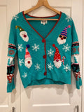 Women’s Christmas Gonk Cardigan Major Size M Festive Novelty