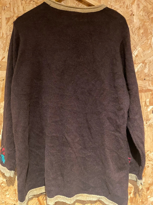 Vintage NutCracker Christmas Jumper – XL