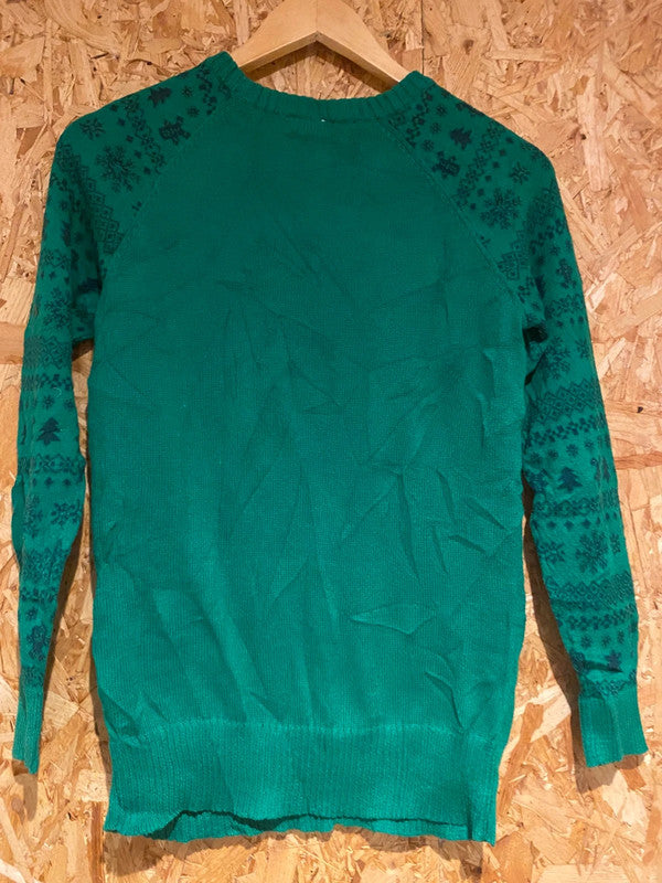 We Wore Holiday Sweater – Gingerbread Jumper (XS)