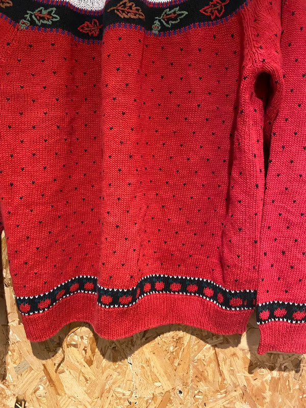 Vintage Woolrich Autumn Harvest Cardigan (L)