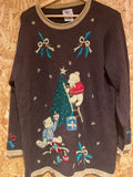 Vintage NutCracker Christmas Jumper – XL