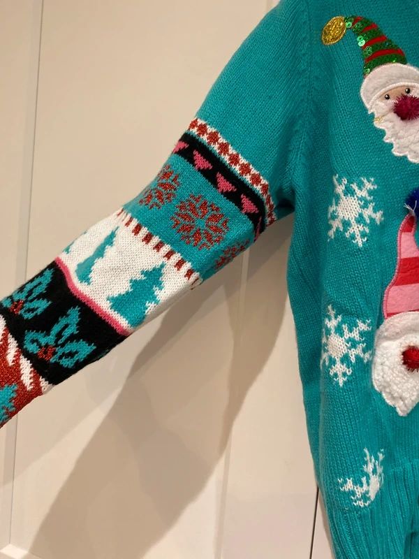Women’s Christmas Gonk Cardigan Major Size M Festive Novelty