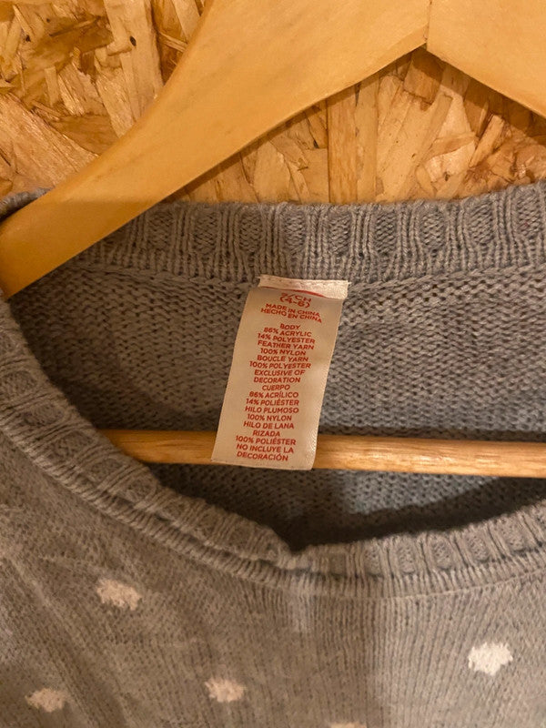 Holiday Time Polar Bear Christmas Jumper (S / UK 8–10)