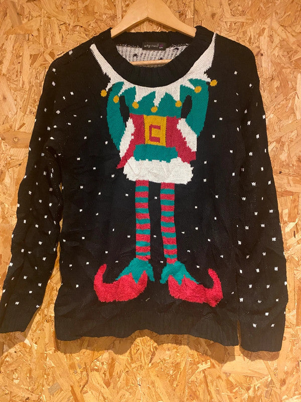 Why Not? Elf Christmas Jumper – Size S/M