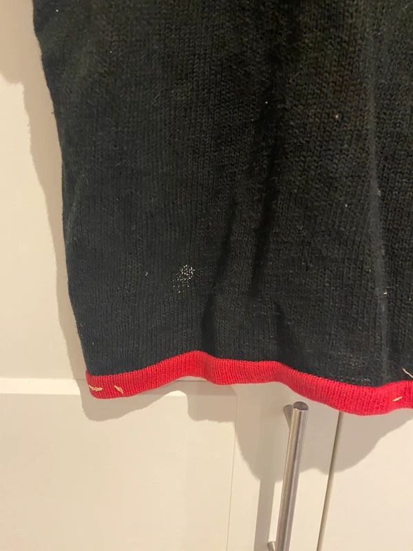 Vintage One Step Up Plus 3X Christmas Elf Knit Vest