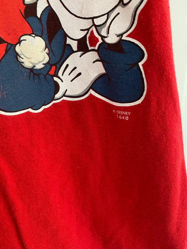 Vintage Disney Mickey Unlimited Christmas T-Shirt – Red