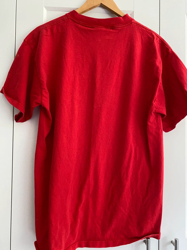 Vintage Disney Mickey Unlimited Christmas T-Shirt – Red